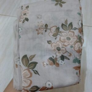 hjb segi empat motif bunga lembut